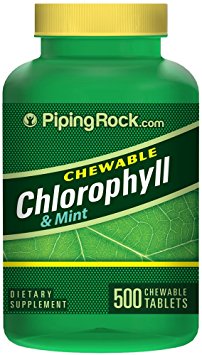 Chewable Chlorophyll & Mint (Double Strength) 500 Chewable Tablets