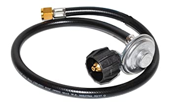 Weber 65909 30" LP Hose/Regulator QCC1 for Some Front Mounted Control, 2011 and Newer Genesis Grills