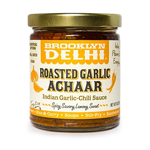Brooklyn Delhi Roasted Garlic Achaar Roasted Garlic Chili Sauce, 9 Oz