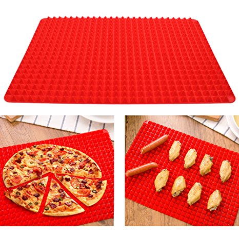 Baking Mat, Xpatee Silicone Baking Mat Half Sheet (Thick & Large 11 5/8" x 16 1/2") for Bake Pans & Rolling