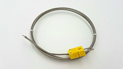 Perfect-Prime TL0700, K-Type Sensor Probe for K-Type Thermocouple Thermometer / Meter in Temperature Range from -30 to 700 °C/ 1292°F