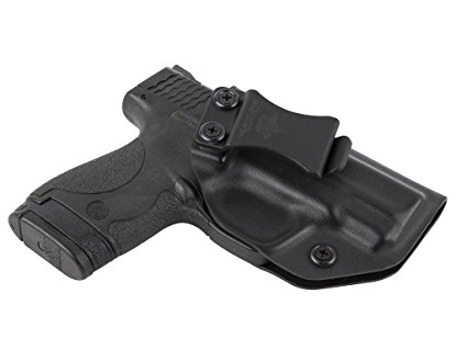 Stealth Mode S&W M&P Shield Kydex Inside the Waistband Holster - Made in the USA - Custom Molded to Fit all Smith & Wesson M&P Shield Calibers