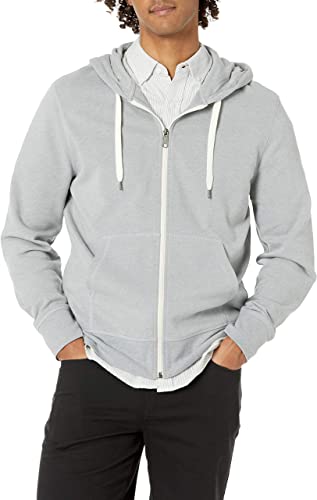 Amazon Essentials Mens Lightweight French Terry Full-Zip Hooded Sweatshirt