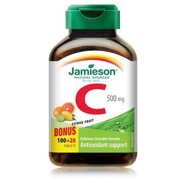 Vitamin C Citrus Chewables Bonus -120 Brand: Jamieson Laboratories