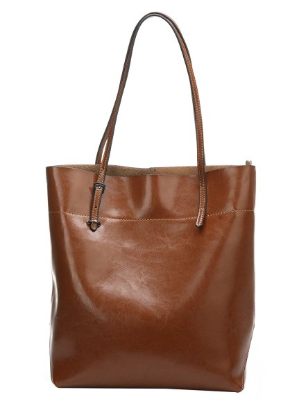 Melete Women's Handbag Genuine Leather Tote Shoulder Bags Soft Hot