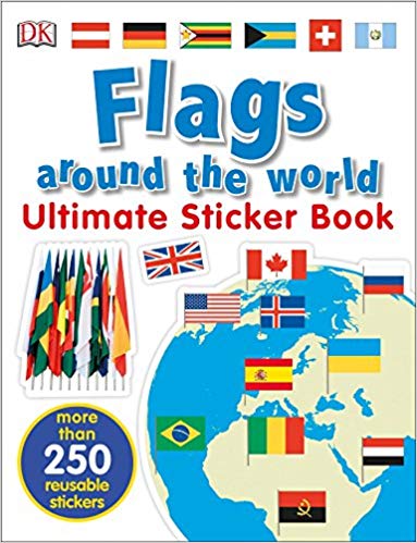 Ultimate Sticker Book: Flags Around the World