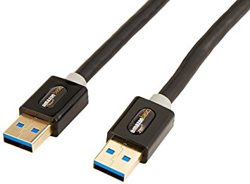 AmazonBasics USB 3.0 A Male to A Male Cable - 3.3 Feet (1 Meter)