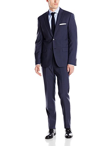 DKNY Men's Two Button Slim Fit Suit