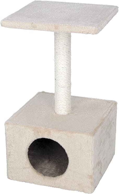 Kerbl Cat Amethyst Scratching Post, 31 x 31 x 57 cm, Beige