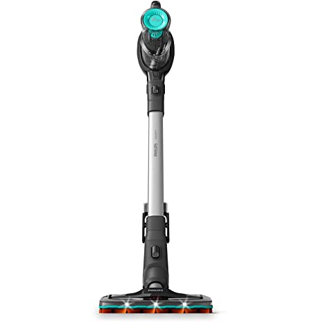 Philips SpeedPro Cordless Stick Vacuum Cleaner - with 180° Suction Brush, Vacuums and Cleans - Up to 40 Mins Runtime (FC6726/01)