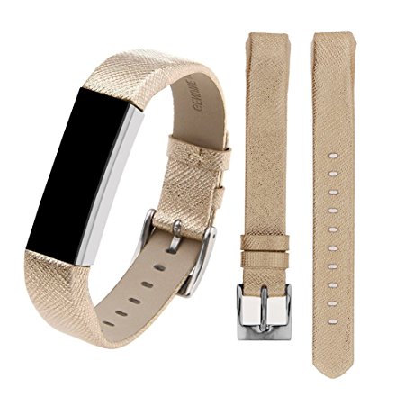 Fitbit Alta Bands,Nicpay Newest Adjustable Replacement Accessory Bands for Fitbit Alta/Fitbit Alta Band/Alta Bands (with Metal Clasp and Secure Fastener,No Tracker)