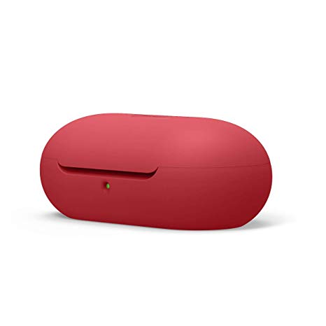 elago Silicone Case Designed for Galaxy Buds Plus Case (2020) / Galaxy Buds Case (2019) - (Top - Red/Bottom - Red)