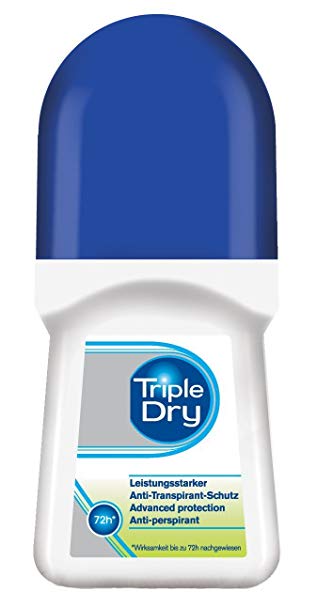 Triple Dry Dry Roll-On Deodorant (2 x 50 ml) by Triple Dry