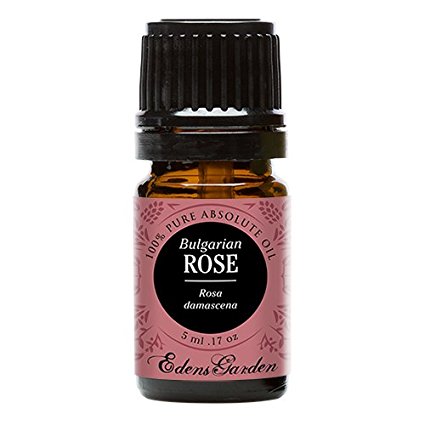 Rose (Bulgarian) 100% Pure Therapeutic Grade Absolute Oil by Edens Garden- 5 ml