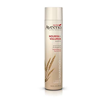 Aveeno Nourish  Volumize Shampoo, 10.5-Ounce Bottles (Pack of 3)