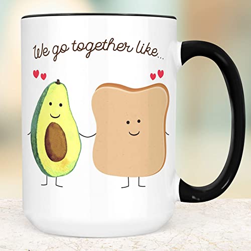 Avocado Toast Funny Coffee Mug Microwave and Dishwasher Safe Ceramic Funny Avo Cup