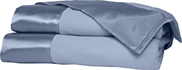 Shavel All Seasons Year Round Sheet Blanket with Satin Hem, King, Wedgwood