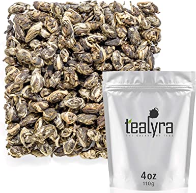 Tealyra - Jasmine Phoenix Dragon Pearls - Best Chinese Jasmine Green Tea - Loose Leaf Tea - 110g