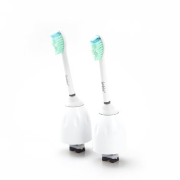 Soniplus Premium Standard Replacement Toothbrush Heads 2-pack, replaces Philips Sonicare HX7022 E-Series Standard, Philips Advance, CleanCare, Elite Essence, Xtreme Brush Handles