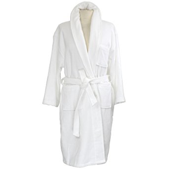 alpine swiss Blair Womens Cotton Terry Cloth Bathrobe Shawl Collar Velour Spa Robe