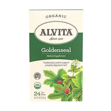 Alvita Teas Goldenseal Tea, Organic