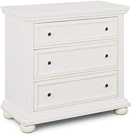 Dover White Chest by Home Styles