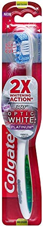 Colgate 360 Optic White Platinum Toothbrush Medium