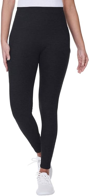 Kirkland Signature Women's Stretch Moisture Wicking Brushed Legging with Pockets