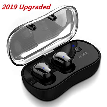 Wireless Earbuds,Syllabe 2019 Upgraded D900P Stereo Sound Bluetooth 5.0 Sports Wireless Headphones,Music Bluetooth Headphones Compatible with Android and Any Other Device