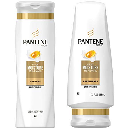 Pantene Pro-V Daily Moisture Renewal Collection, Shampoo & Conditioner Duo 12.6 Ounces Each