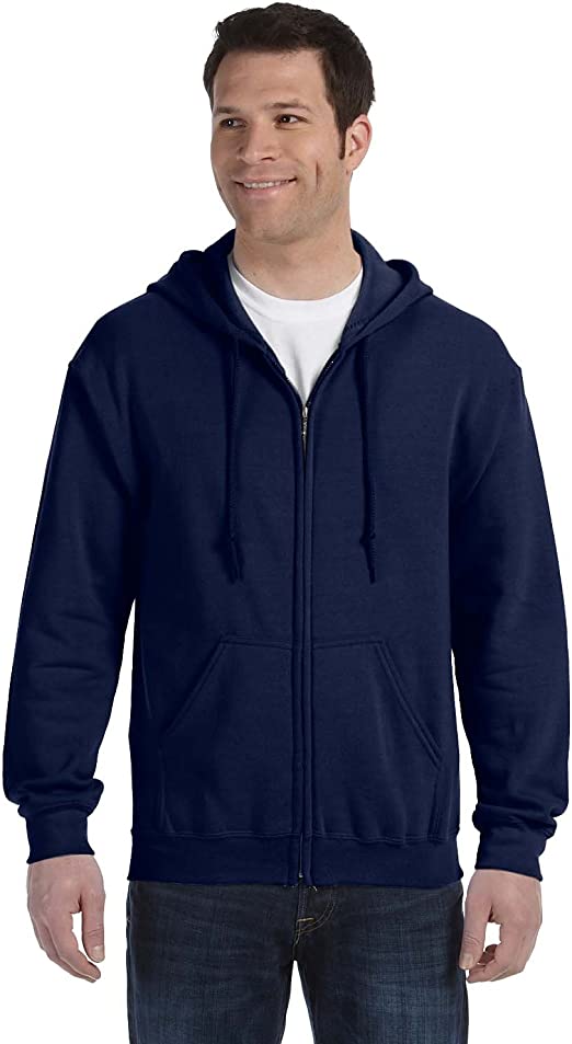 Gildan Adult Fleece Zip Hooded Sweatshirt, Style G18600