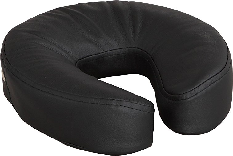 Sierra Comfort Face Cradle Pillow, 12 x 12 x 3.25-Inch, Black
