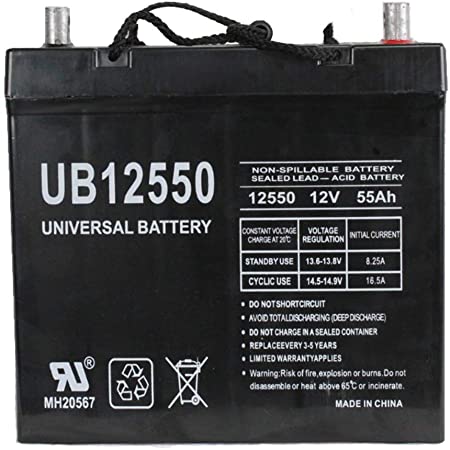 UPG UB12550 (Group 22NF) Battery - Universal Battery - 12V 55Ah [Electronics]