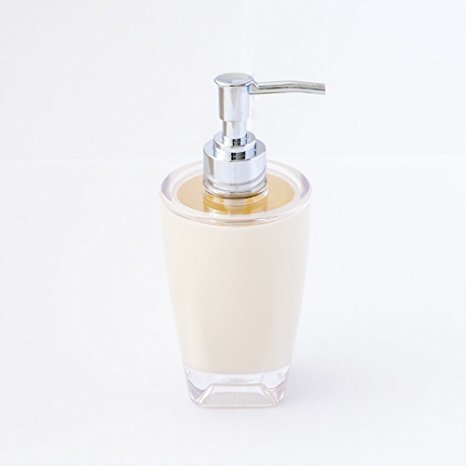 JustNile Essential Plastic Soap (Pump) Dispenser - Opaque Off-White