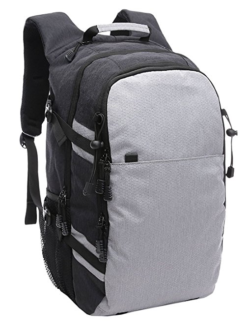 Fengcase College Backpack High School Backpacks Fits 15.6 inch Laptop