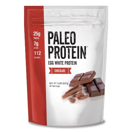 Paleo Protein Egg White (Chocolate) (Soy Free) (2 Carbs)(2LBS)
