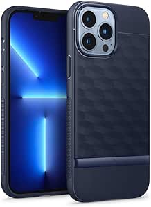 Caseology Parallax Protective Case Compatible with iPhone 13 Pro Max Case (2021) - Midnight Blue