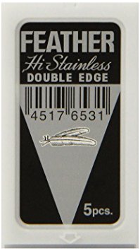 Feather Double Edge Razor Blades 30 Ct