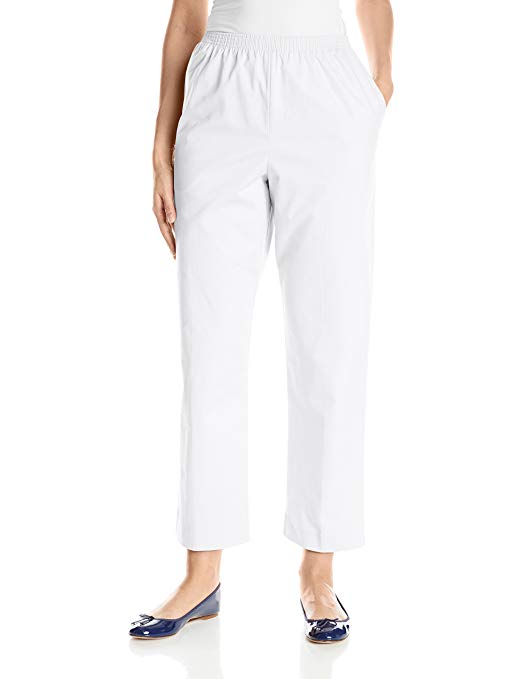 Alfred Dunner Women's Proportioned Short Twill Pant