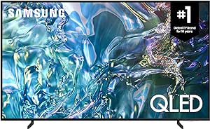 SAMSUNG 55-Inch QLED 4K Q60D Series Quantum HDR, Q-Symphony, Motion Xcelerator, Gaming Hub, Smart TV - [QN55Q60DAFXZC] [Canada Version] (2024)