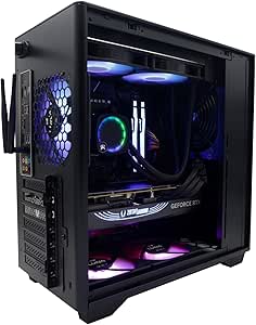 ZOTAC Gaming MEK Hero Gaming Desktop A7748S AMD Ryzen 7 7700X, GeForce RTX 4080 Super Trinity Black Edition 16GB GDDR6X, 16GB 4800 MHz DDR5, 1TB SSD, WiFi   Bluetooth 5.2 - GH4080SA7700XBL-01-U-W4B