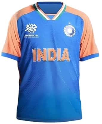 Sports India T20 Jersey 2024 World Cup (Kid's,Boy's,& Men's) L1110