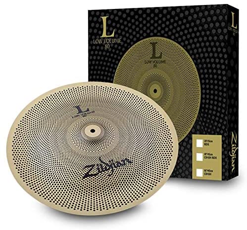 Zildjian L80, 1, 18 inches China Cymbal, Buffed Bronze, 18" Low Volume Single (LV8018CH-S)