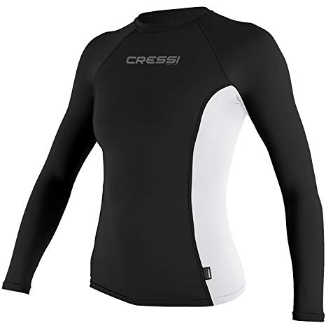 Cressi Rash Guard Men's - Long Sleeve - UV Sun Protection (UPF) 50