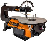 WEN 3920 16-inch Variable Speed Scroll Saw With Flexible LED Light