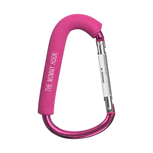 The Original Mommy Hook Stroller Accessory Pink