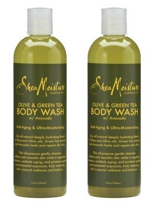 Shea Mst Bdy Wsh Olve&Grn Size 13z Shea Olive & Green Tea Body Wash 13z