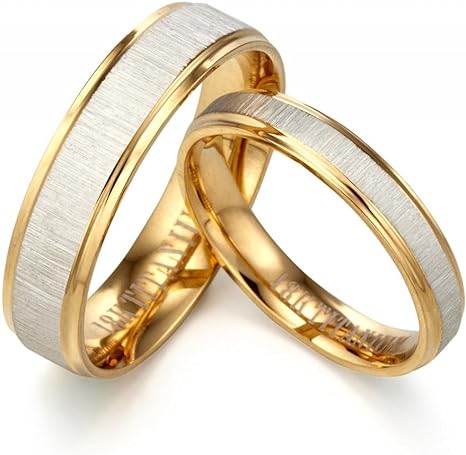 Gemini Groom or Bride Yellow Gold Filled Anniversary Wedding Ring Valentine's Day Gift for Men