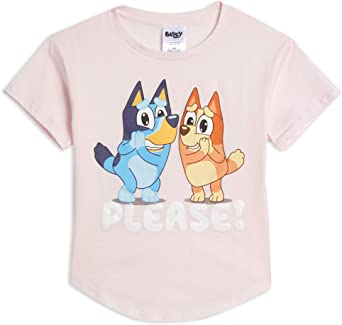 Bluey & Family Toddler/Little Girls Short Sleeve T-Shirt