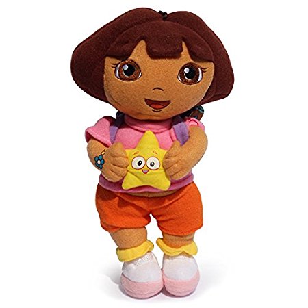 Dora the Explorer Dora with Star Soft Plush Stuffed Animals Doll Kids Toys 30 cm